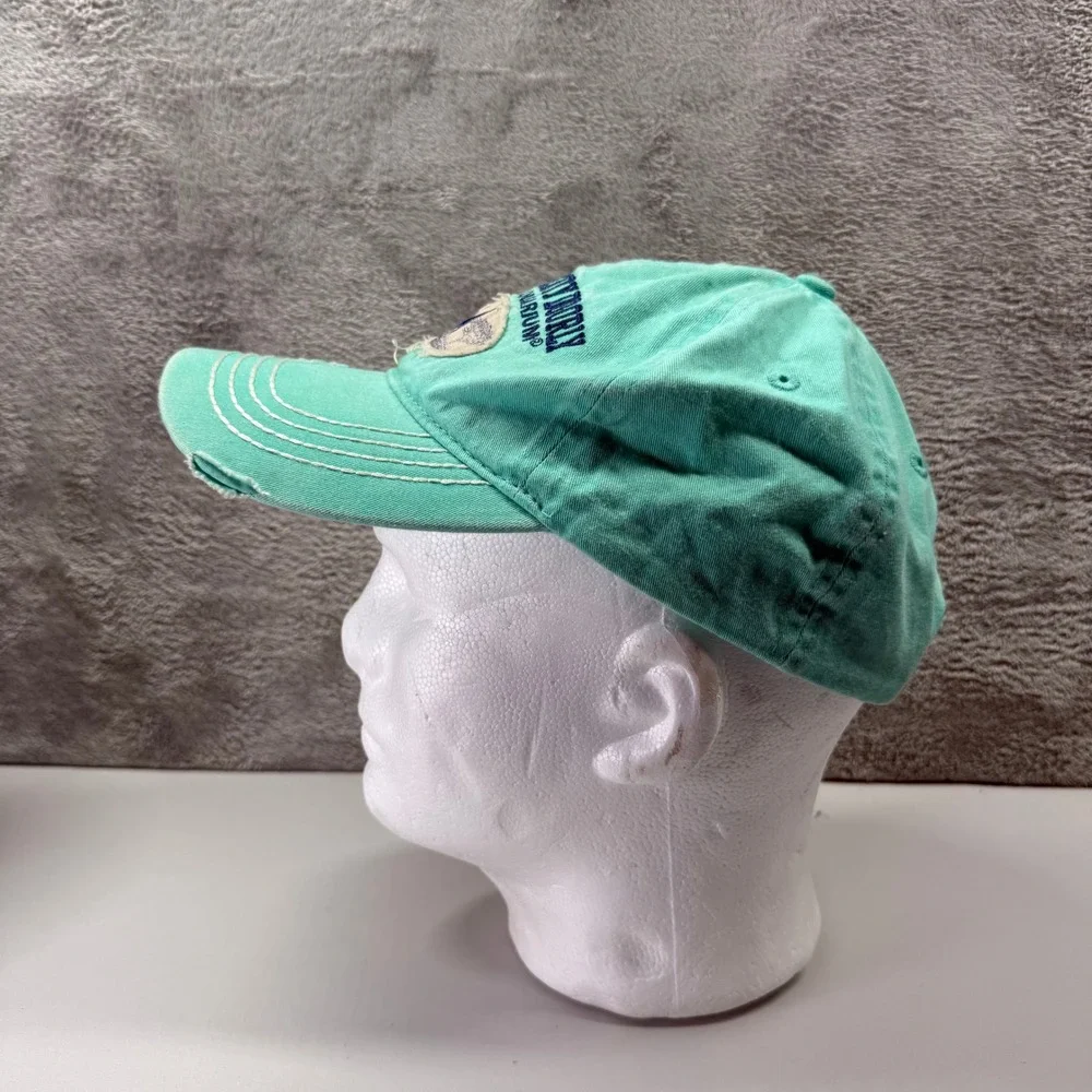 Omaha Henry Doorly Zoo Aquarium Hat Seafoam Green Distressed Giraffe Cap OSFM